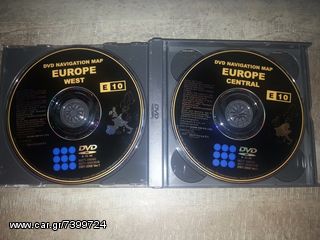 *** ΓΝΉΣΙΟΙ ΧΑΡΤΕΣ ME 4 DVD ΕΥΡΩΠΗΣ  ΓΙΑ ΟΛΑ ΤΑ ΜΟΝΤΕΛΑ TOYOTA / LEXUS ***