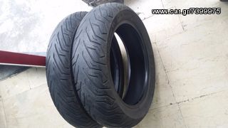 PIAGGIO BEVERLY 500 400 MICELIN CITY GRIP ΛΑΣΤΙΧΑ ΜΠΡΟΣΤΑ ΠΙΣΩ ΣΕ ΑΡΙΣΤΗ ΚΑΤΑΣΤΑΣΗ-thumb-3