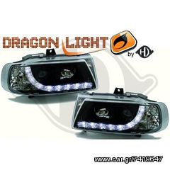 ANGEL EYES SEAT IBIZA 6k 93-99 Headlight Set 95-99 KLARGLAS/SCHWARZ ΠΑΡΑΔΟΣΗ ΠΑΝΤΟΥ ΜΕ 5 ΕΥΡΩ