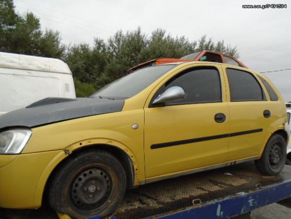 OPEL CORSA 2001 973cc AP.KIN. Z10 (ΠΛΗΡΟΦΟΡΙΕΣ ΠΑΡΑΚΑΛΩ ΜΟΝΟ ΤΗΛΕΦΩΝΙΚΑ)