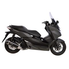 Εξάτμιση Ολόσωμη Leovince Evo II Black/Carbon End Honda Forza 125 2015 -2016