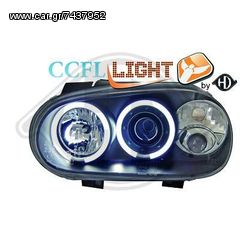 VW GOLF4  ANGEL EYES CCFL ΑΡΙΣΤΗΣ ΠΟΙΟΤΗΤΑΣ EAUTOSHOP.GR ΠΑΡΑΔΟΣΗ ΜΕ 4 ΕΥΡΩ 