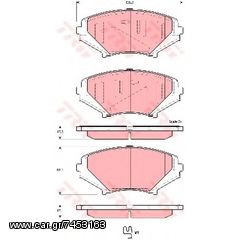  Σετ Τακάκια εμπρός mazda rx8   eautoshop.gr αποστολη παντου με 4 ευρω