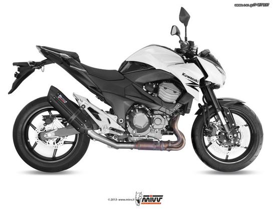 Εξάτμιση Τελικό Mivv Suono Black Steel/Carbon End Kawasaki Z 800 E 2013 - 2020*