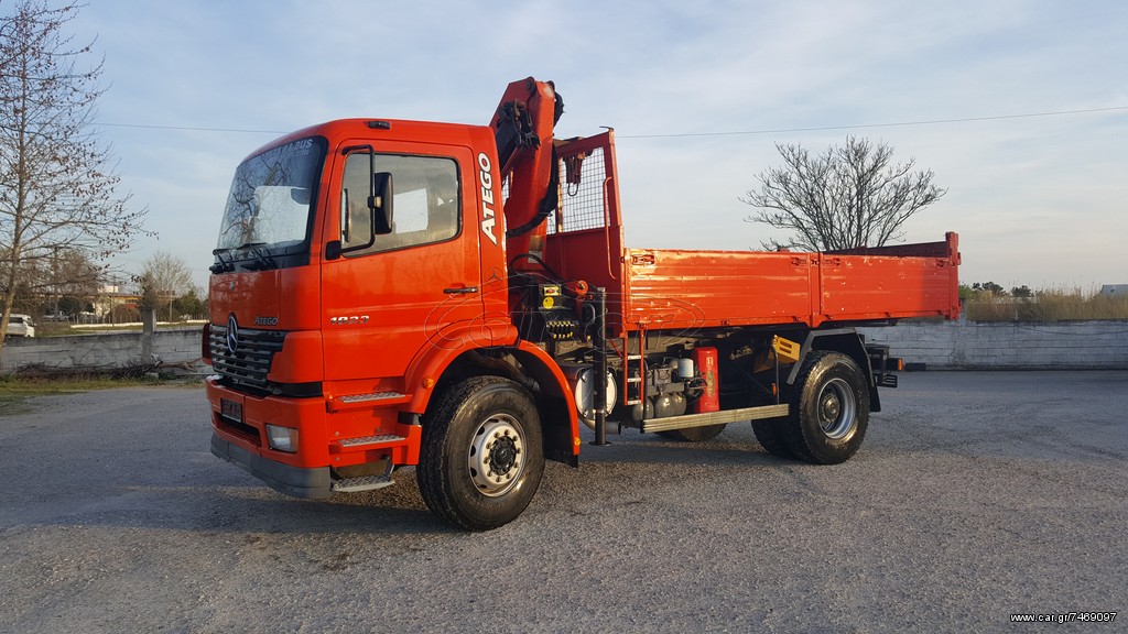 Ανατροπή + Γερανός Mercedes-Benz 2002 1823-1828