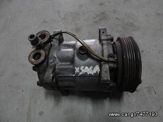 ΚΟΜΠΡΕΣΕΡ A/C SANDEN SD7V12 1500F 6453N1 CITROEN XSARA I-XS.PICASSO-SAXO-BERLINGO I / PEUGEOT 106-206-306-PARTNER I