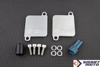 PAIR Valve κίτ κατάργησης με Block Off plates Suzuki B-KING 1300 GSF Bandit 1250 650 Hayabusa 1300 GSX 1250 650