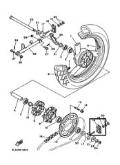 FZR-250R(1989-1994) YAMAHA ΠΛΑΚΑ ΡΕΓΟΥΛΑΤΟΡΟΥ ΚΑΔΕΝΑΣ-thumb-2