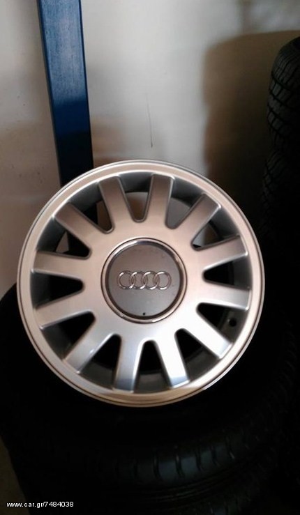 ΖΑΝΤΕΣ ΑΛΟΥΜΙΝΙΟΥ 5Χ100 15" ORIGINAL AUDI