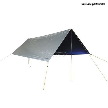 Σκίαστρο τέντα παραλίας GRASSHOPPERS SHADOW UV+30 με 2 ορθοστάτες 4x3 m (10532)