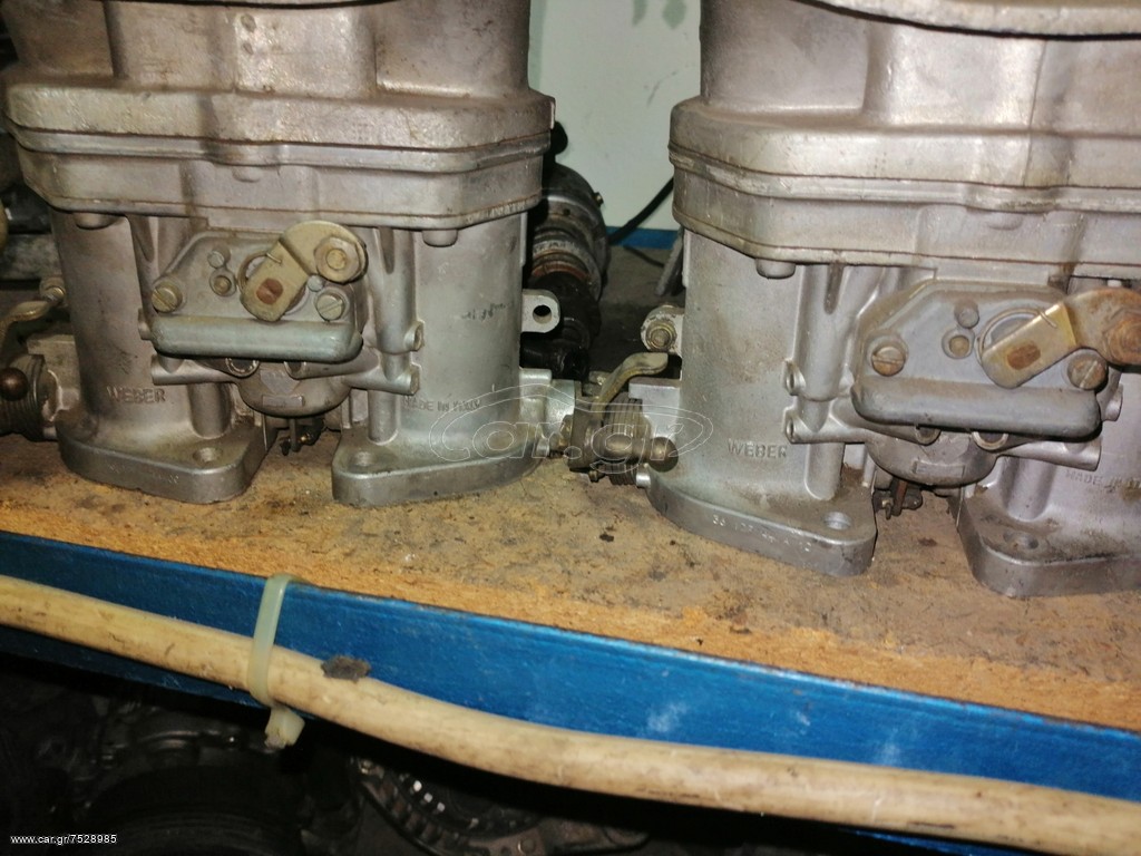 2 ΚΑΡΜΠΥΛΑΤΕΡ WEBER 36αρια καθετα 