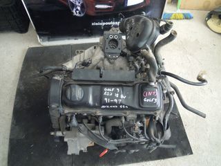 ΚΙΝΗΤΗΡΑΣ V.W GOLF 3 - VENTO <ADZ> 1.8 8V BENZ ΕΙΣΑΓΩΓΗΣ ΕΞΩΤΕΡΙΚΟΥ  1991-1997 <INT 1>
