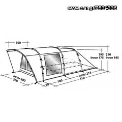 Σκηνη camping Boston 500-thumb-2