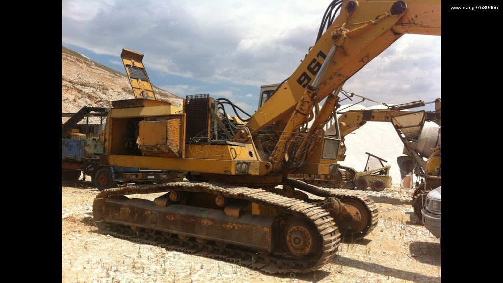 Εκσκαφέας Με Ερπύστριες Liebherr 1979 961