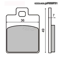 ΤΑΚΑΚΙΑ ΣΕΤ GILERA RUNNER 50/125/180 ΟΠΙΣΘΙΑ, NRG, LIBERTY, VESPA 50 ET4, LX, ZIP etc.