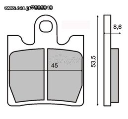 ΤΑΚΑΚΙΑ ΣΕΤ SUZUKI BURGMAN 250/400F, GTS 300, GT 500 etc.