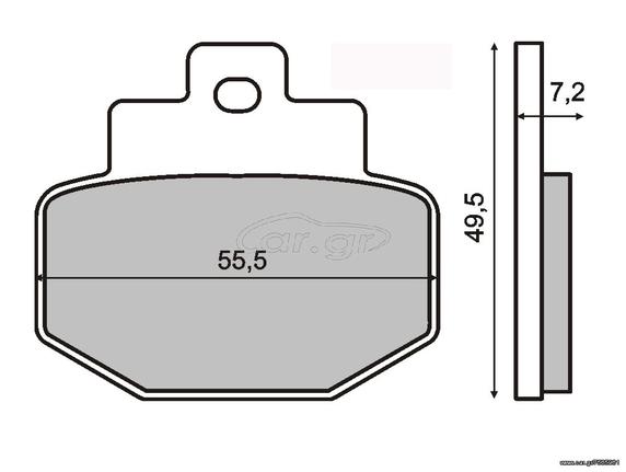 ΤΑΚΑΚΙΑ ΣΕΤ PIAGGIO FLY 125,SUPER HEXAGON 125/180/250, VESPA GT 200/250/300,GILERA DNA 125/180,RUNNER VXR 200 etc.