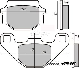 ΤΑΚΑΚΙΑ ΣΕΤ KAWASAKI ATV KTX 250cc, KLF 300cc, KTM EXC/MX 125cc etc,  YAMAHA YZ400FK,GPZ 500 S