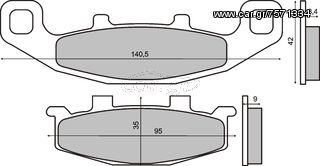 ΤΑΚΑΚΙΑ ΣΕΤ KEVLAR KAWASAKI ATV KTX 250cc, KLF 300cc, KTM EXC/MX 125cc etc,  YAMAHA YZ400FK.