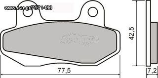 ΤΑΚΑΚΙΑ ΣΕΤ DAELIM CITY ACE 110cc, HONDA NSR 50/80cc, MBX 80cc, WAVE 110cc etc.