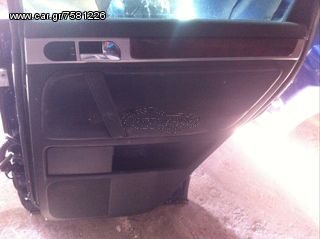 WV touareg ΤΑΠΕΤΣΑΡΙΕΣ ΠΟΡΤΑΣ ΜΑΥΡΕΣ ΔΕΡΜΑΤΙΝΕΣ 70e το κομματι