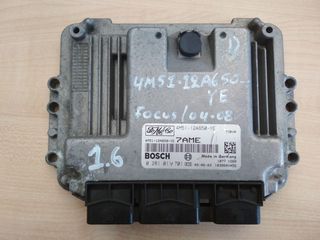 ΕΓΚΕΦΑΛΟΣ ΜΗΧΑΝΗΣ 4M51-12A650-YE 0281011701 FORD FOCUS 04-08 1.6 DIESEL - ΡΩΤΗΣΤΕ ΤΙΜΗ - ΑΠΟΣΤΟΛΗ ΣΕ ΟΛΗ ΤΗΝ ΕΛΛΑΔΑ