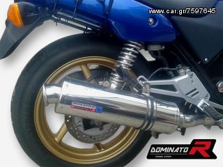 Εξάτμιση  Τελικό Dominator Round S.Steel  Honda CB 500 1993-2003 Με Σιγαστήρα