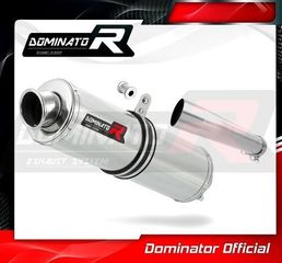 Dominator Εξάτμιση Τελικό Round S.Steel Honda CBF 1000 2010 - 2013 Με Σιγαστήρα