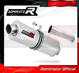 Dominator Εξάτμιση Τελικό Oval S.Steel Honda CBF 1000  2010 - 2013 Με Σιγαστήρα