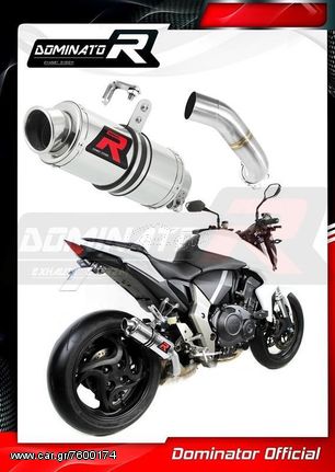 Εξάτμιση Τελικό Dominator GP1 S.Steel Honda CB 1000 R 2008-2017 Με Σιγαστήρα