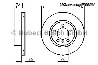 ΔΙΣΚΟΠΛΑΚΕΣ ΕΜΠΡΟΣΘΙΕΣ  BMW E90  2006-