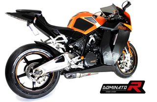 Dominator Εξάτμιση Τελικό HP4 S.Steel/Carbon End  KTM RC8 Με Σιγαστήρα