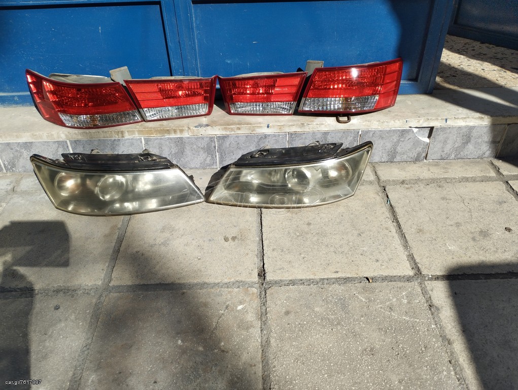 ΦΑΝΑΡΙΑ ΕΜΠΡΟΣ+ ΠΙΣΩ ΓΝΗΣΙΑ HYUNDAI-SONATA-V6 2004-2008 ΠΙΣΩ ΑΡΙΣΤΕΡΟ HYUNDAI GETZ 2007-2012