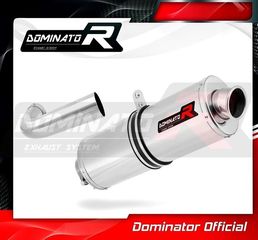 Εξάτμιση Τελικό Dominator Oval S.Steel Moto Guzzi BREVA 850/1100 Με Σιγαστήρα