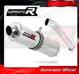 Εξάτμιση Τελικό Dominator Round S.Steel Yamaha FZR 600 1994-1999 Με Σιγαστήρα