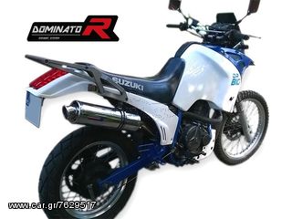 Εξάτμιση Μονό Τελικό Dominator Round S.Steel Suzuki DR 750 S/ BIG Με Σιγαστήρα