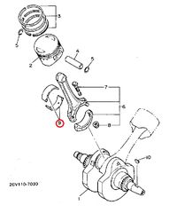 XV-535,XV-500,XV-400,XVS-650,XVS-400 DRAGSTAR(1994) YAMAHA ΚΟΥΖΙΝΕΤΑ ΜΠΙΕΛΑΣ(22U-11656-10),(ΧΡΩΜΑ ΜΑΥΡΟ)-thumb-1