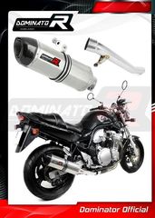 Εξάτμιση Τελικό Dominator HP1 S.Steel/Carbon End Suzuki GSF BANDIT 600 1995-1999 Με Σιγαστήρα