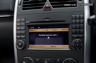 mercedes a class w169,b class w245,sprinter,vito,viano comand navigation ntg2.5 6dvd γνησιο συστημα πλοηγησης