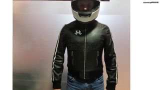 Μπουφαν vintage biker-thumb-2