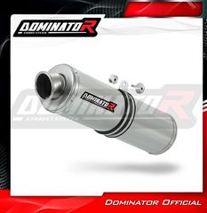 Εξάτμιση Τελικό Dominator Round S.Steel Kawasaki ZR7 1999-2004 Με Σιγαστήρα-thumb-2