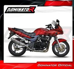 Εξάτμιση Τελικό Dominator Round S.Steel Kawasaki ZR7 1999-2004 Με Σιγαστήρα-thumb-5