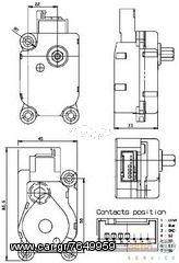 ΡΥΘΜΙΣΤΗΣ  ΚΛΑΠΕΤΟΥ ΚΑΛΟΡΙΦΕΡ M/S W203-W211