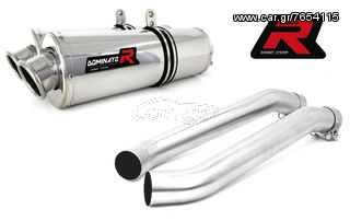 Εξατμίσεις Διπλά Τελικά Dominator Oval S.Steel Cagiva V Raptor 1000