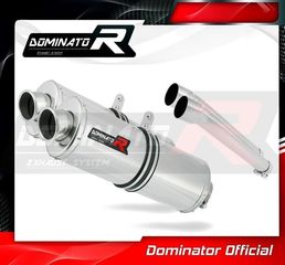 Εξάτμισεις Διπλά Τελικά Dominator Oval S.Steel Ducati 900 SPORT/SS Με Σιγαστήρες