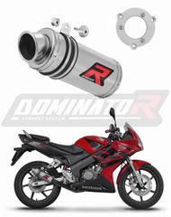 Εξάτμιση Τελικό Dominator GP1 S.Steel Honda CBR 125 2004-2011 Με Σιγαστήρα