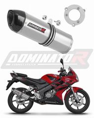 Εξάτμιση Τελικό Dominator HP1 S.Steel/Carbon End Honda CBR 125 2004-2011 Με Σιγαστήρα