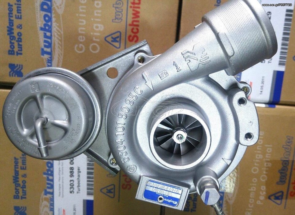 TURBINA K03S-073 K03S AUDI A4 B6 B7 190-240HP   ΓΝΗΣΙΑ  KKK BORGWARNER AUDI A4  VW PASSAT 1.8T 20VT