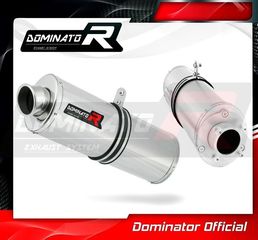 Εξάτμιση Τελικό Dominator Oval S.Steel Honda CBF 250 2004-2006 Με Σιγαστηρα