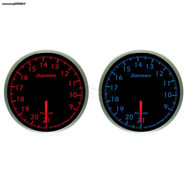 Daemon A/F Ratio Meter 52mm 60mm  Red/Blue eautoshop.,gr 